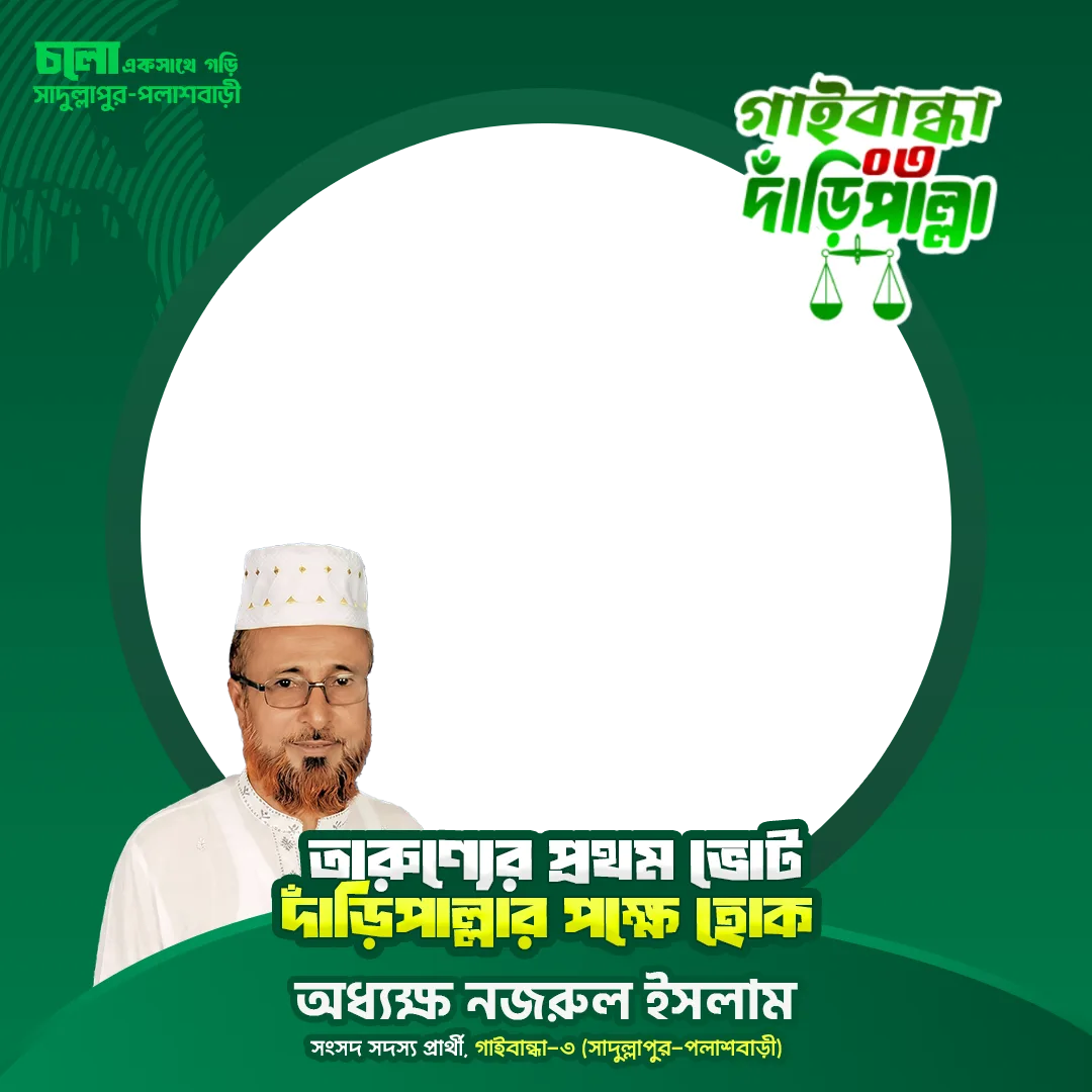 অধ্যক্ষ নজরুল ইসলাম - Photo Frame